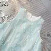Customizable Hot Selling Mesh Embroidery Tassel Children Clothes Pearl Tank Top Super Fairy Sequin Girls Dress - Image 4