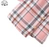 New Plaid Two Piece Set Short Sleeve Cotton Custom Boutique Little Girls Summer Children's Clothing Sets - Image 4