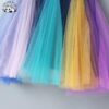 New Fashion Summer Rainbow Dress Casual Dresses SleeveLess Kids Dresses  for 2-14 Years - Image 4