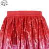 OEM Customizable Breathable Little Girl Skirts Sparkling Sequin Princess Dance Party Mini Skirts for Girls - Image 4