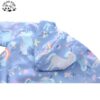 Customizable OEM Girls Jacket Rainbow Stars Unicorn Zipper up Windbreaker - Image 4