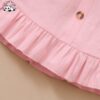 OEM Customizable Summer Girls Clothing Set New Short Sleeves Sweet Shirt Top Skirt Fashion Kids Outfits 2PCS - Image 5