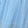 Customizable Chic Ruffle Sleeve Long Sleeves Dress Girls Costume Gold Foil Print Tulle Dress for Girl - Image 5