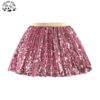 Customizable Girls Chiffon Tutu Skirts Sparkling Sequins Breathable Floral Plaid Decor Casual Lolita Style Parties Mini Length - Image 5