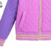 Children Clothing Printing Princess Girls 3D Embroidered Sequined Bomber Reversible Lightweight Cotton Quilted Jacket - Image 5