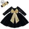 High Quality Custom Latest Design Colorful Sparkle Children Clothing Princess Dress for Girls - Image 5