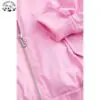 Custom Designs Fall Winter Waterproof Girls Water Resistant Bomber Jacket - Image 5