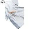New Style Girls 2-Piece Set Short Sleeve T-Shirt and Shorts Color Block Child Jogger Set - Image 5