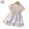 Customizable Hot Selling Chiffon Girls Dresses Children's butterfly Sequin Princess Dress for Party - Image 5