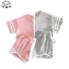 Customizable Wholesale High Quality Number Printing Sport Summer Little Clothing Sets 2pcs Girl Outfit Set - Image 5