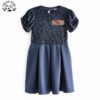 Customizable Hot Sale Sequins Dress Party Sequin Flower Girls Dress for Little Boutique Girl Clothes - Image 4