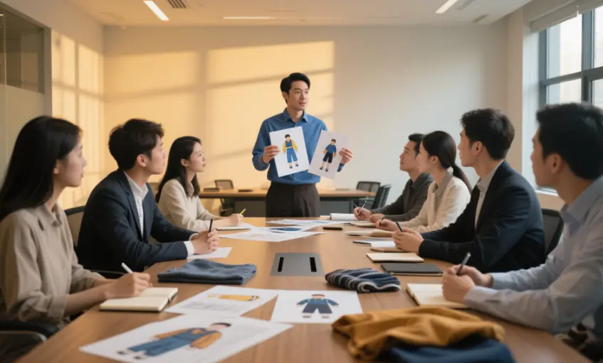 kids oem designers are meeting to discuss