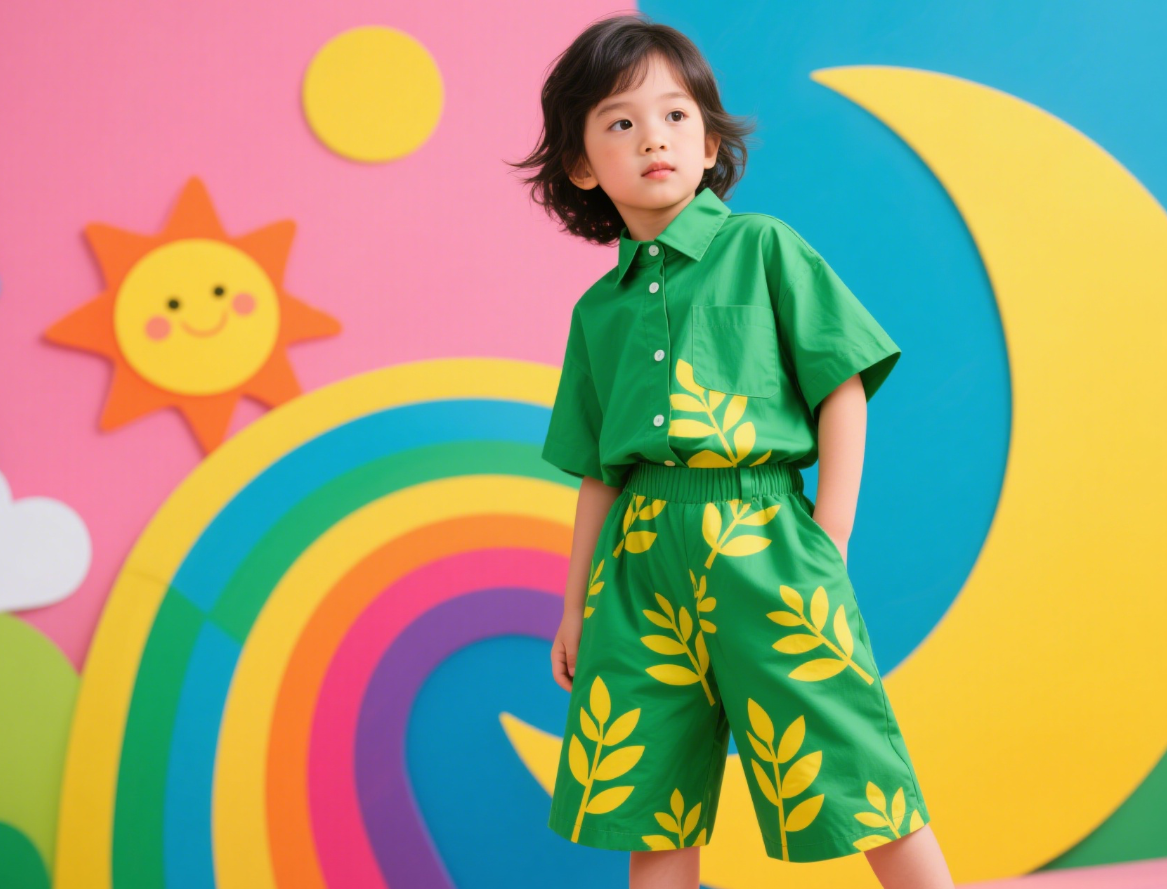 kids fashion brand poster