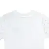 Kid's short-sleeved T-shirt with hot diamonds and stars