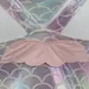 Girls' Mermaid - Scale Holographic Tutu Swimsuit